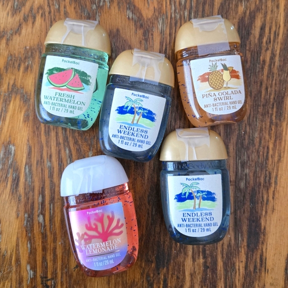 🛍BOGO 50% OFF✏️🍎🤲NWT‼️BBW Teacher Vibes Lanyard / ID Holder with Sanitizers - Picture 7 of 16